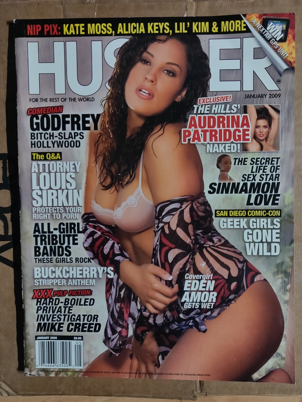 Hustler Magazine January 2009